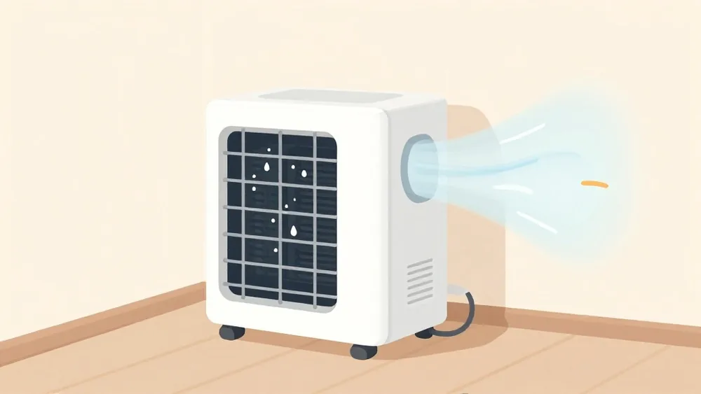 冷やすと結露水が出るのは同じ。違いは、その水をどこへやるか（イメージ画像）